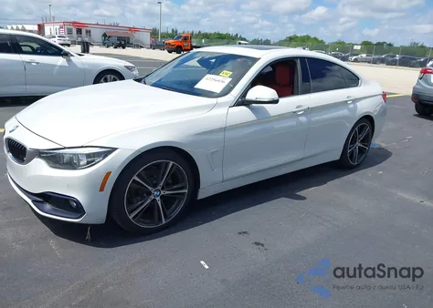 2018 BMW 430I Gran Coupe from USA, damaged, VIN WBA4J1C5XJBG78451
